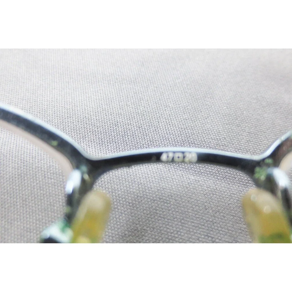 Covergirl CG355 Eyeglasses Brown Blue Semi Rimless Cat Eye Frames 47-20-135